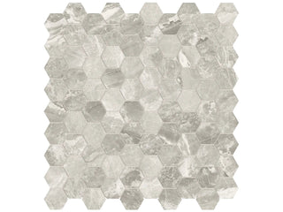 Stella Argento 1.25" Hexagon Tile & Stone by Anatolia Tile