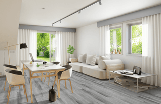 Super Gray Waterproof Laminate by Republic Floor