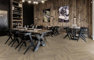 Taiga Herringbone Vinyl by Kahrs