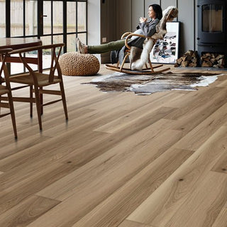 Tailored Hickory Au Naturale 7”x60” Vinyl by Tarkett Home