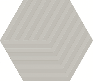 Taupe Hexagon Cube 5x6 by Happy Floors