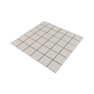 TAUPE MATTE 2X2 SQUARE PORC MOS Tile & Stone by Anthology Tile