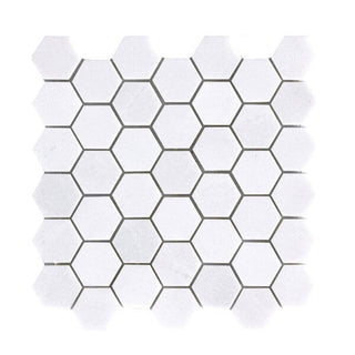 Thassos Hexagon by Happy Floors