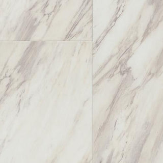 Tile in Carrara Taupe Vinyl by DH Floors