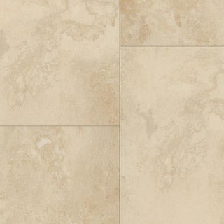 Tile in Travertine Gold Vinyl by DH Floors