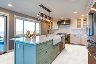 Tile in Travertine White Vinyl by DH Floors