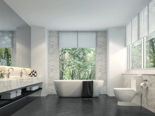 Tile with CGT in Emperador Ebony Vinyl by DH Floors