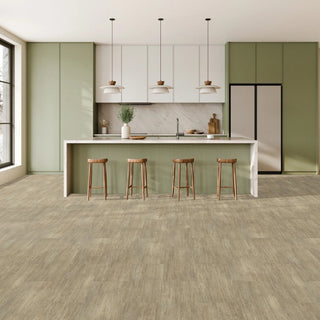 Tile with CGT in New Linen Vinyl by DH Floors