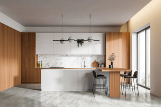 Tile with IGT in Marble Ash Vinyl by DH Floors
