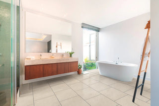 Tile with IGT in Pietra Crema Vinyl by DH Floors