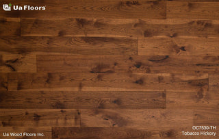 Tobacco Hickory Engineered Hardwood by UA Floors