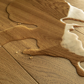 Toffee brown oak extra matt Engineered Hardwood by Quickstep