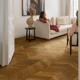 Traditional oak oiled Engineered Hardwood by Quickstep
