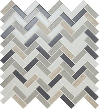 Tranquility Herringbone Tile & Stone by American Olean