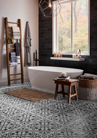 Trellis - Iron Vinyl by Mannington