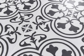 Trellis - Iron Vinyl by Mannington