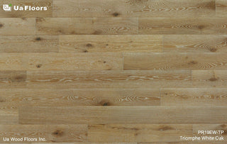 Triomphe White Oak Engineered Hardwood by UA Floors