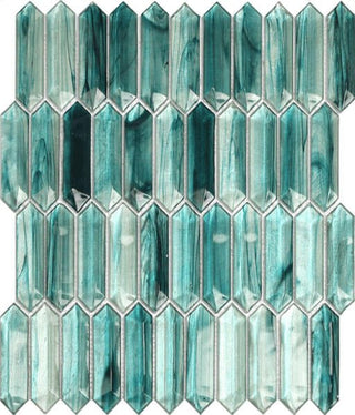 Turquoise Picket by Happy Floors