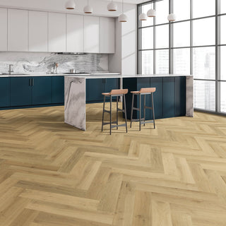 Tuscany Herringbone Engineered Hardwood by Bravada Hardwood