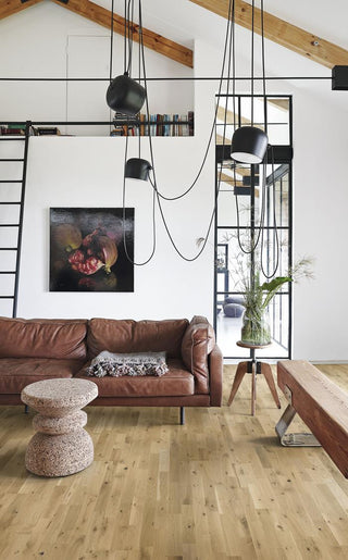 Urban Brown Strip Engineered Hardwood by Kahrs