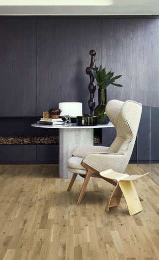 Urban Brown Strip Engineered Hardwood by Kahrs