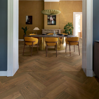 Urban walnut extra matt Engineered Hardwood by Quickstep