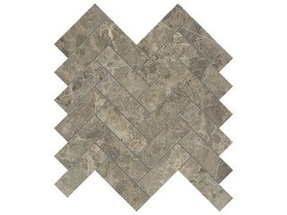 Velutto Ash Herringbone 1.25x4 Tile & Stone by Anatolia Tile