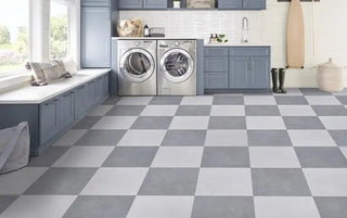 Villa - Cement Vinyl by Mannington