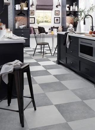 Villa - Cement Vinyl by Mannington
