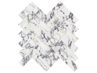 Viola Roccia Herringbone Tile & Stone by Anatolia Tile