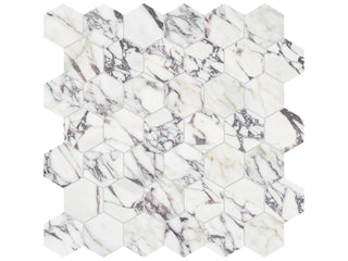 Viola Roccia Hexagon 2" Tile & Stone by Anatolia Tile