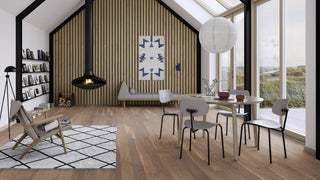 Walnut am. Transparent Adagio, 14mm Plank 138 Engineered Hardwood by Boen