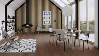 Walnut am. Transparent Andante, 14mm Plank 138 Engineered Hardwood by Boen