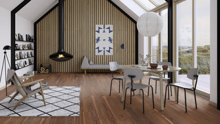 Walnut am. Transparent Animoso, 14mm Plank 138 Engineered Hardwood by Boen