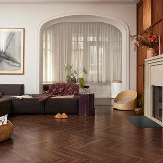 Walnut Brown Water Resistant Laminate by BerryAlloc
