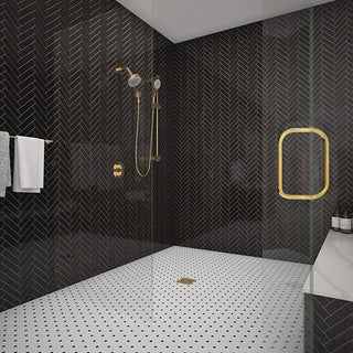 White / Black / Matte Penny Rounds Tile & Stone by American Olean