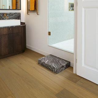 White cappuccino oak extra matt Engineered Hardwood by Quickstep