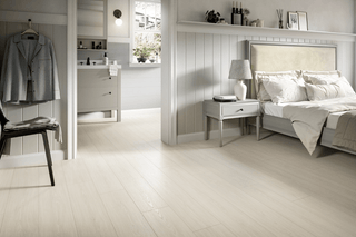 White Casella Oak Water Resistant Laminate by Egger