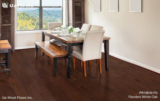 White Flanders Oak Engineered Hardwood by UA Floors