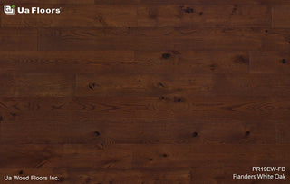 White Flanders Oak Engineered Hardwood by UA Floors