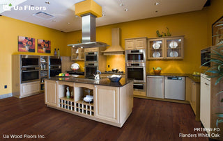 White Flanders Oak Engineered Hardwood by UA Floors