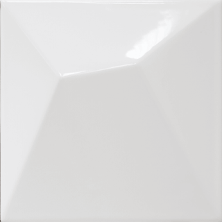White Line Glossy 6x6 by Happy Floors