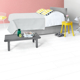 White planks Waterproof Laminate by Quickstep