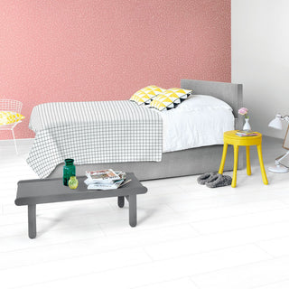 White planks Waterproof Laminate by Quickstep