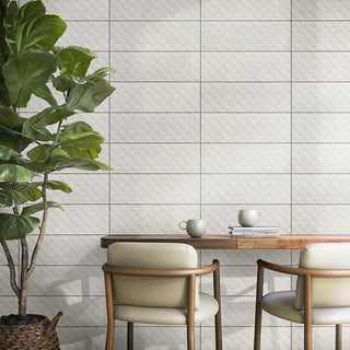 White Rectangle Quadrangle Tile & Stone by American Olean
