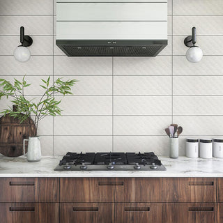 White Rectangle Quadrangle Tile & Stone by American Olean
