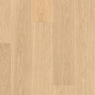 White varnished oak Laminate by Quickstep