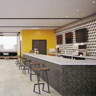 White/Black/Balance/Matte Cubist Tile & Stone by American Olean