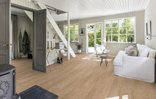 Whole Grain Narrow Engineered Hardwood by Kahrs