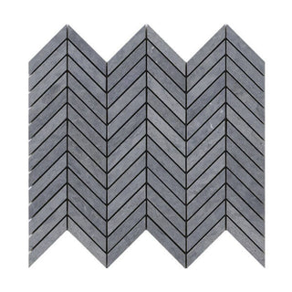 Wooden Silver Chevron by Happy Floors